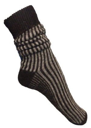 Funky Vertical Stripe Sock - Image 8