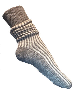 Funky Vertical Stripe Sock - Image 6